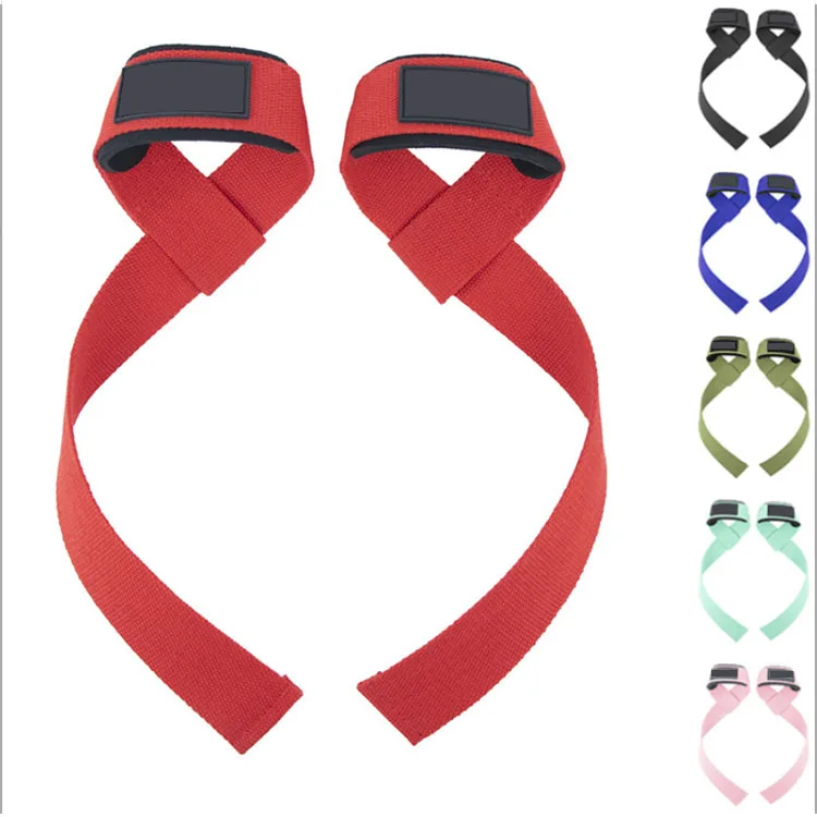 Customized Gym Lifting Straps Fitness Wrist Wraps Padded Weight lifting Wrist Strap