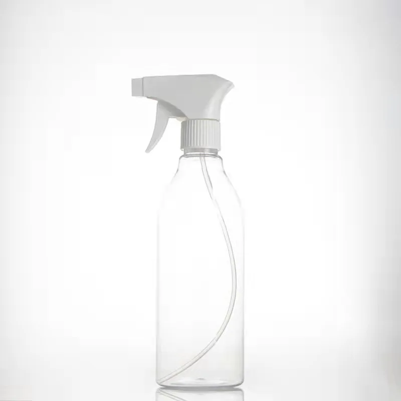 In Stock Slant Shoulder Pet 500ml Mist Spray Bottle Plastic Trigger Sprayer Spray Bottle