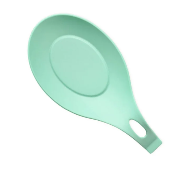 YDS Marble Food Grade Silicone Place Spoon Pad for Spoon Pad for Kitchen Hot Pad for Home Spoon Holder