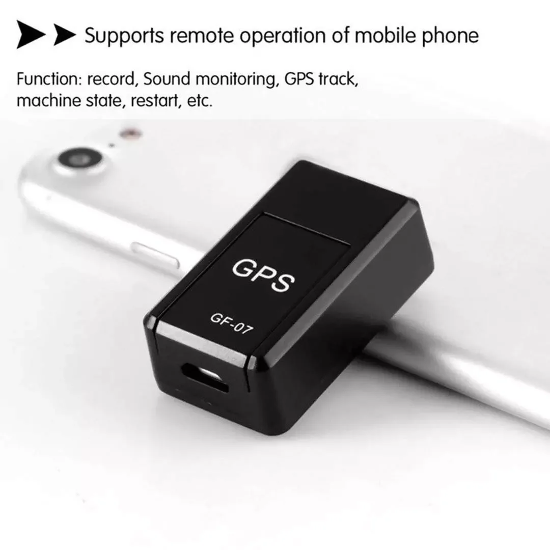 Новый недорогой Сильный магнитный мини-диктофон с GPS-отслеживанием GF07 GSM GPRS трекер локатор для автомобиля детского