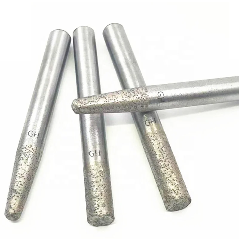 CNC Stone router tools Sintered diamond relief engraving bits for carving stone granite