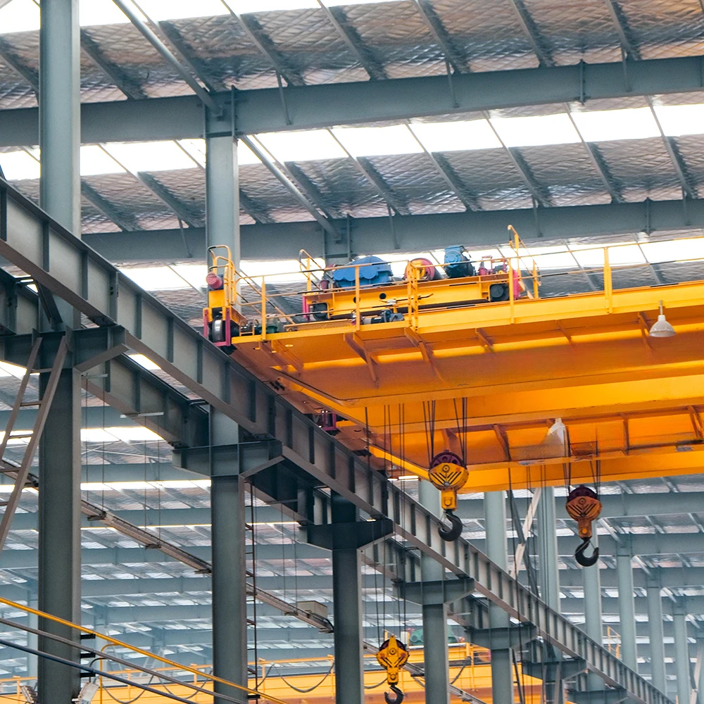 Factory outlet remote control 15ton double girder overhead crane with ce certificate