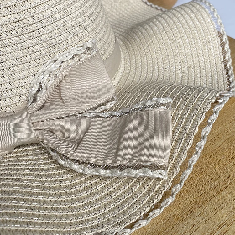 Bestella Brand Summer Lady Premium Large Brim Boho Beach Hats Professional Custom Upgraded elegant Sunshade Women Bucket Hats