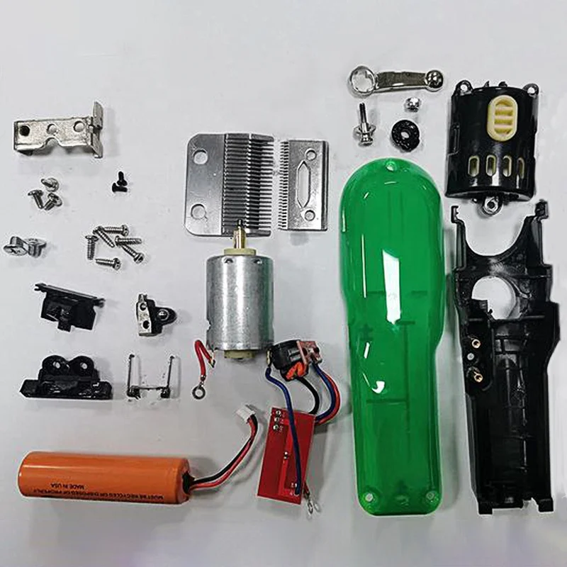 Factory Directly Supply Barber Clipper Machine Accessories Hair Clipper Switch Screw Clipper Motor Battery Parts for 8148/8504