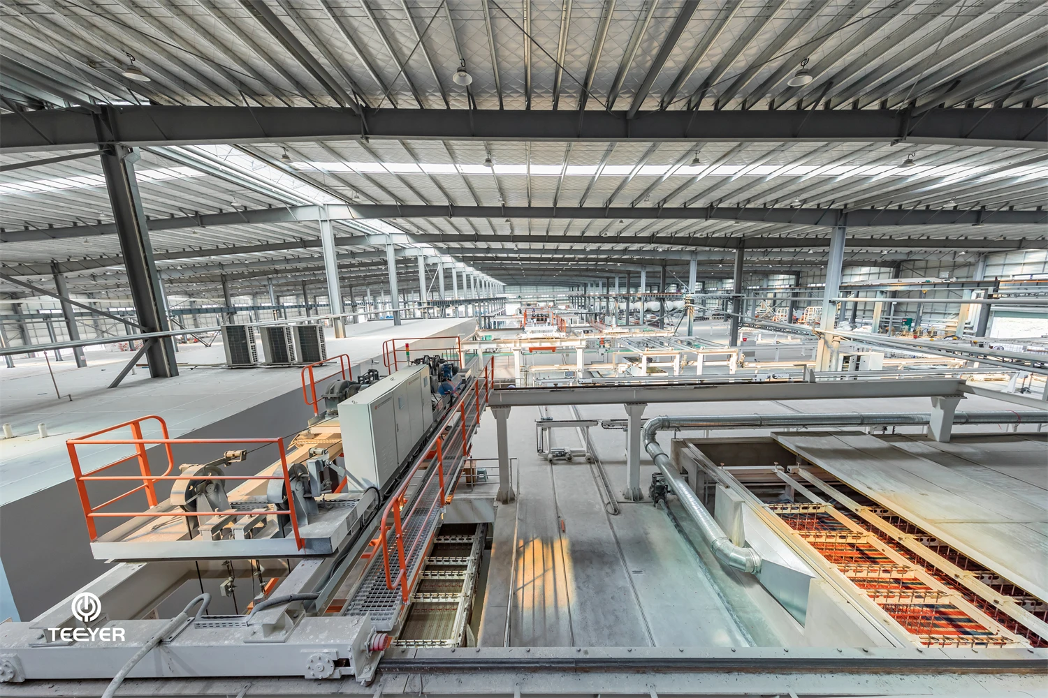 Jiangsu Teeyer AAC brick block cutting machine full set of equipment production plant