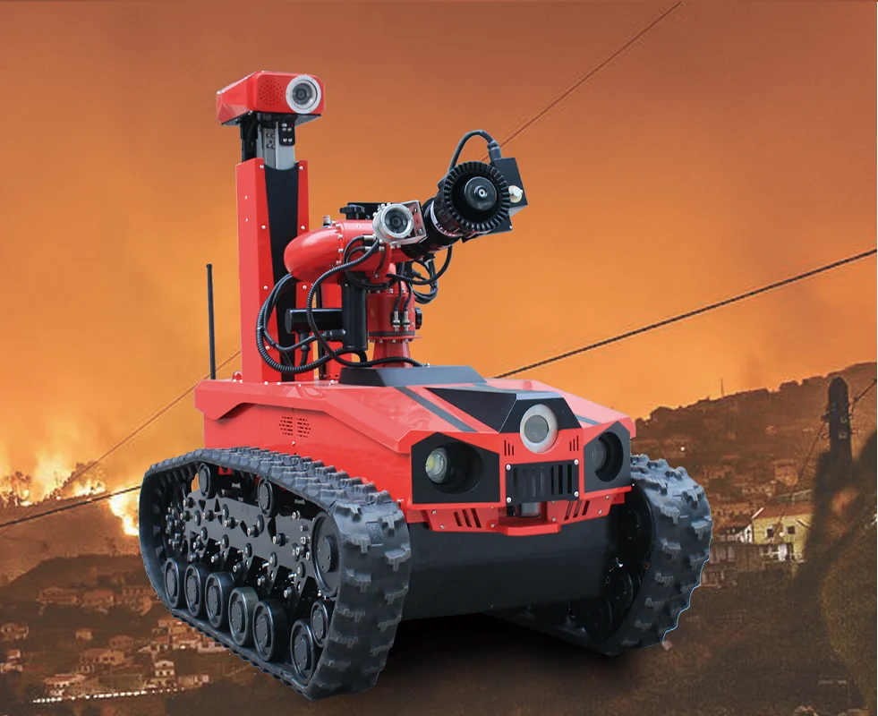 Взрывозащищенный робот RXR-MC80BD пожаротушения ATEX