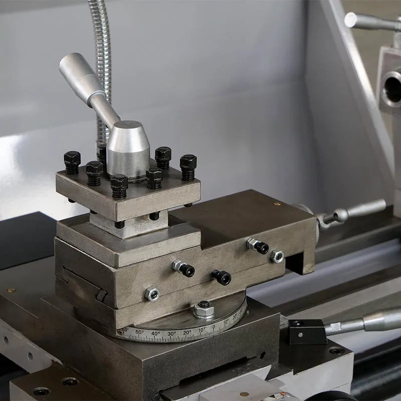 Precision bench lathe CJM320A 26mm spindle bore mini type desktop lathe for suppliers sale