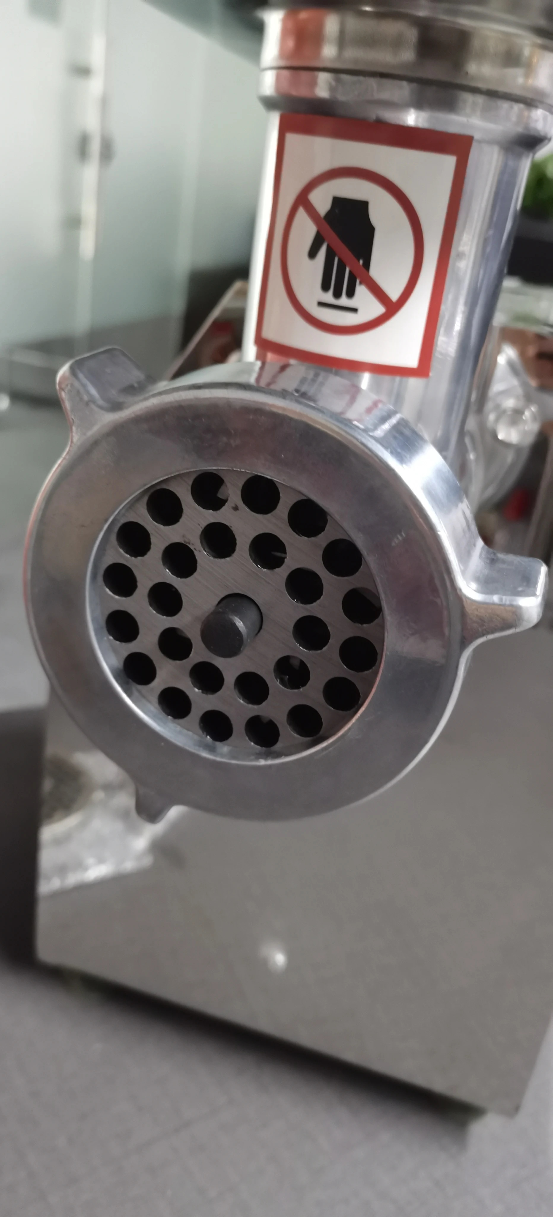 Meat Grinder Commercial Meat Mincer Machine Heavy Duty Production Capacity 220Kg/Hour