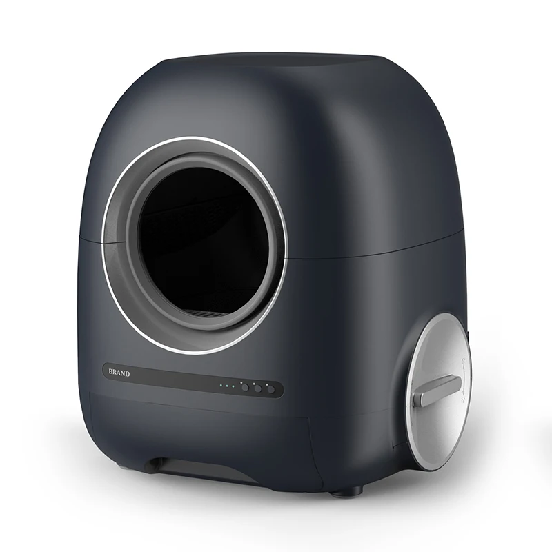 Smart Intelligent Setting Button Cat Litter Tray Control Auto Cleaning Cat Litter Box Luxury Automatic Self Cleaning Cat Toilet