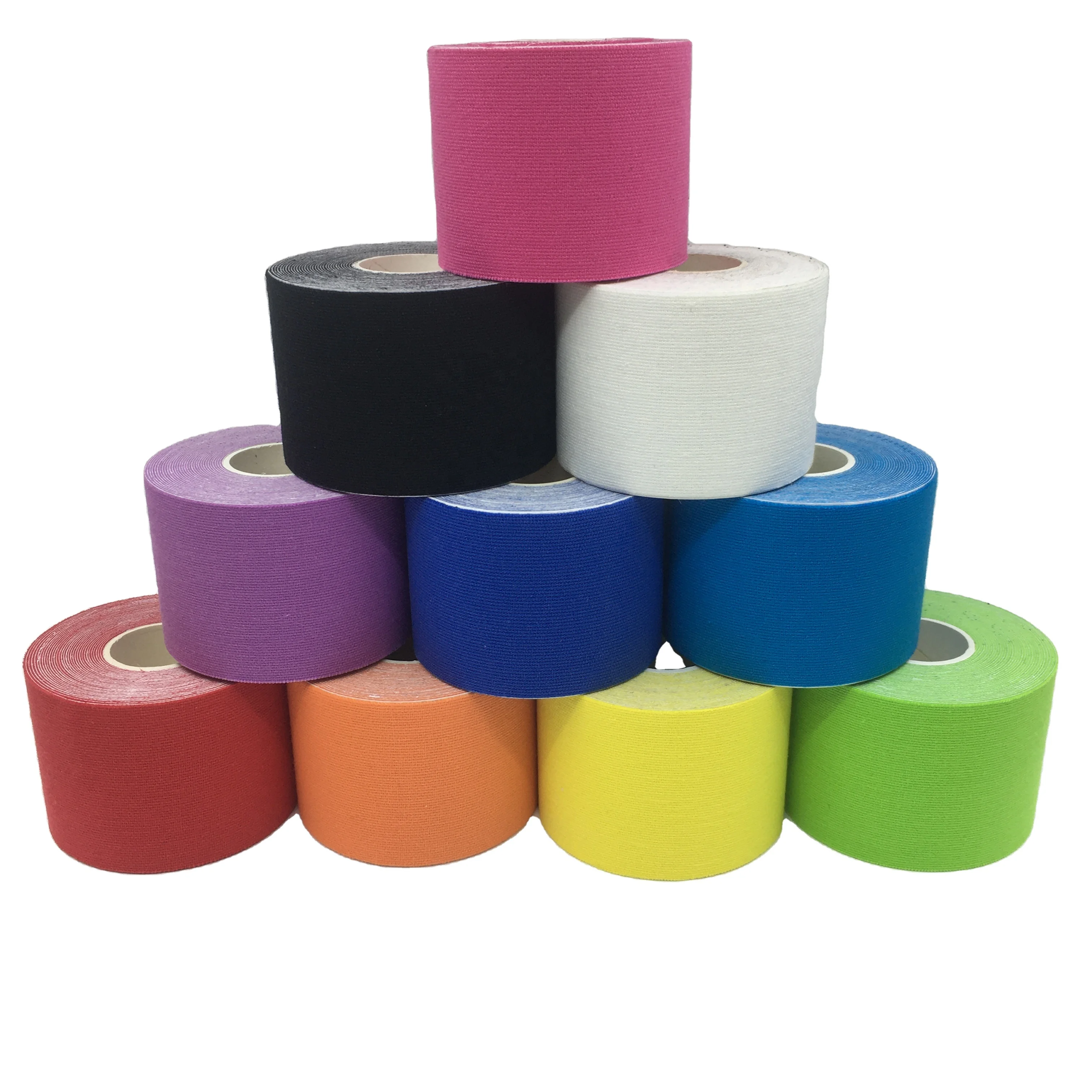 High Quality Cotton Sports Kinesiology Tape/cotton/adhesive/muscle bandage