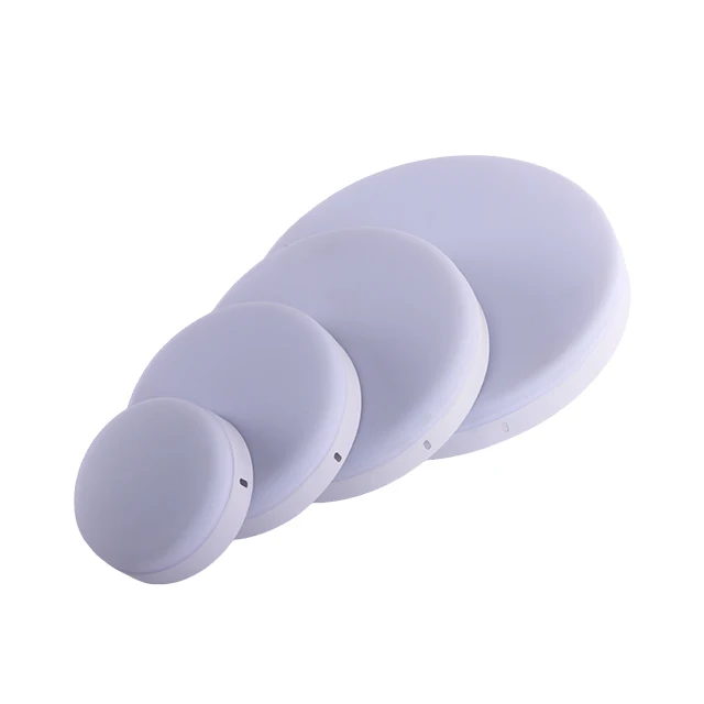 Three Color In One Isolated Driver 9w 12w 18w 24w Two Year Warranty Round Frameless Surface Mounted Led Light Panel
