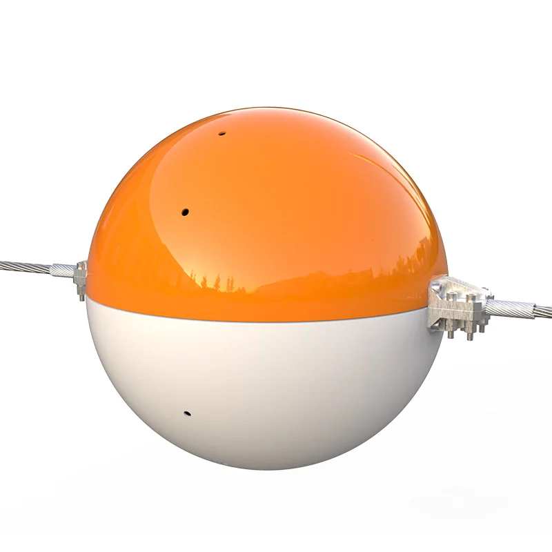 High Pressure Cable Power Lines Fiberglass Aircraft Warning Sphere Ball