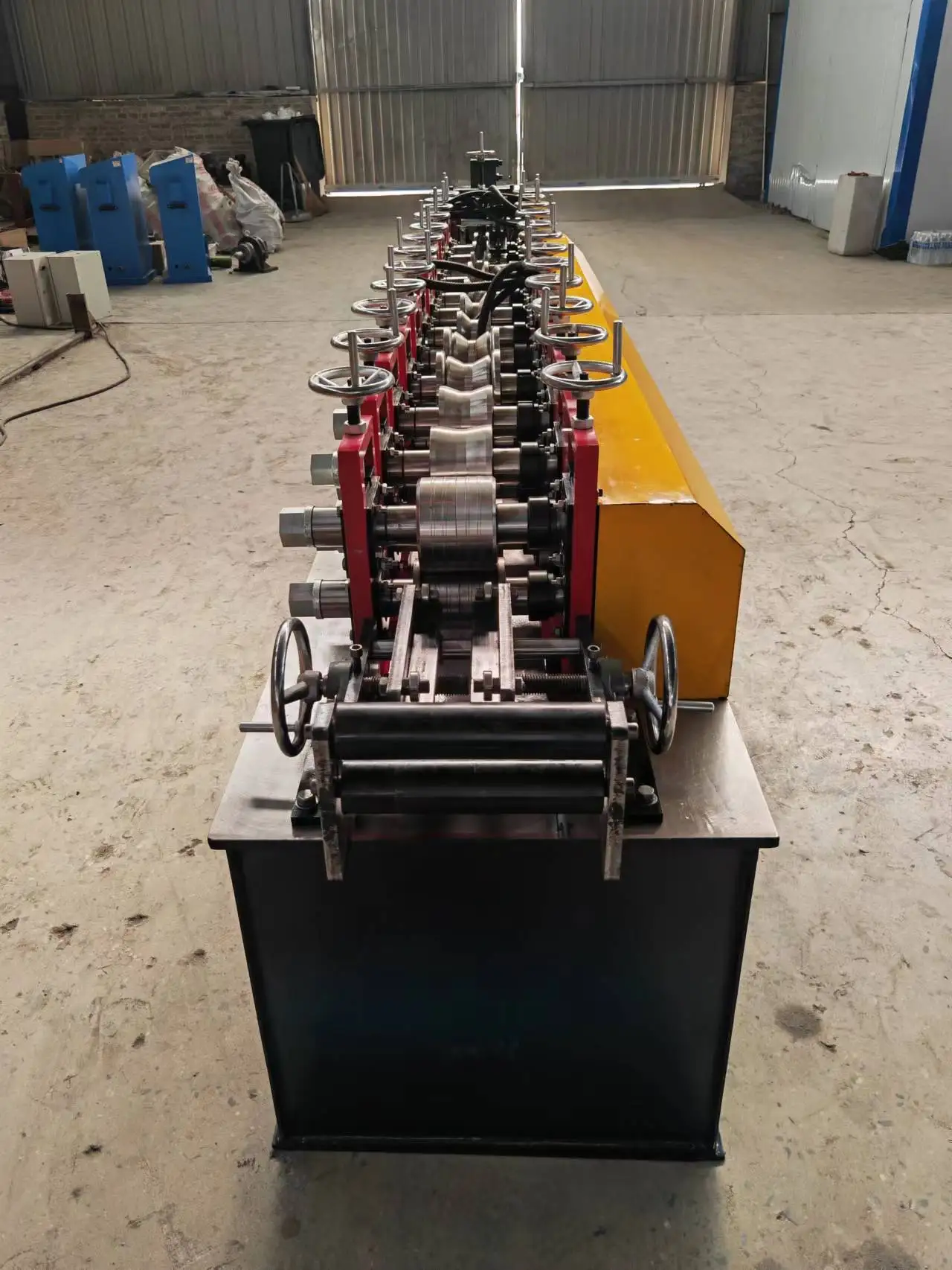 Automatic Aluminum C U Channel Purlin Villa Light Gauge Steel Keel Stud and Track Metal Profile Frame Roll Forming Machine