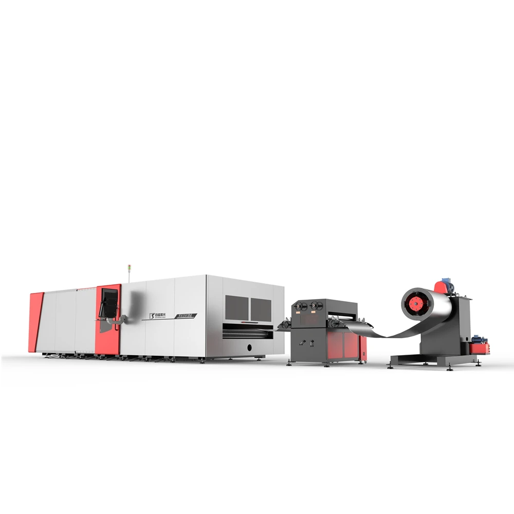 
BAISHENG LASER NEW 6300mm*2000mm rolled coil steel strip Laser Cutting Machines cnc laser cutter with drive system 