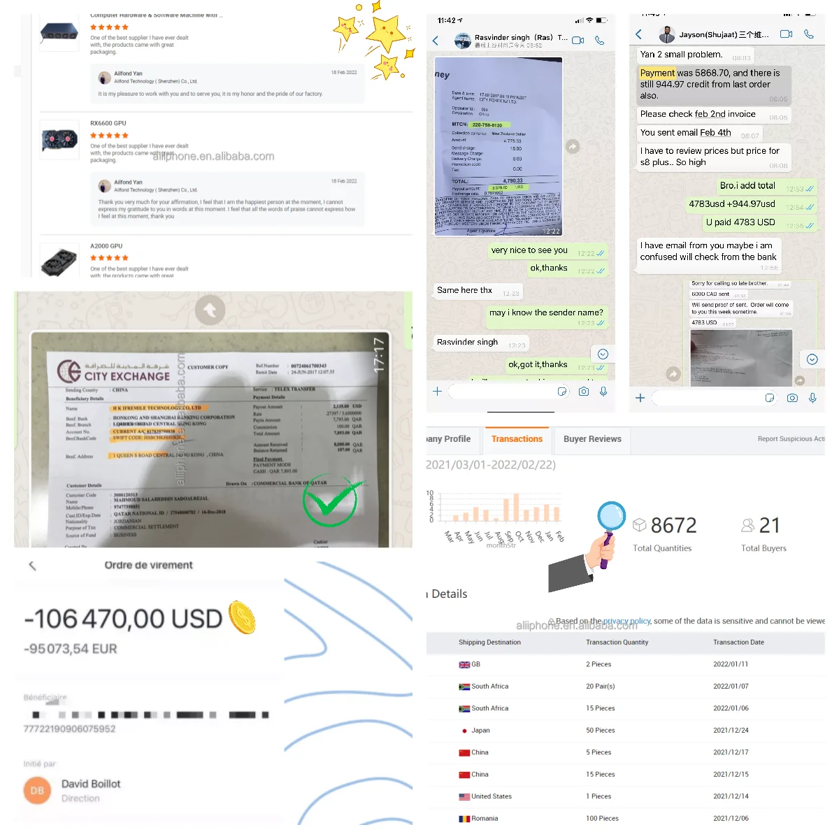X98-8PLUS-V1.0 Motherboard X98 Aleo Computer Case 8 GPU Power Consumption