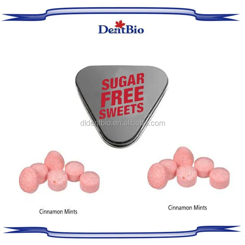 Kosher Halal 100% xylitol coated uncoated mints