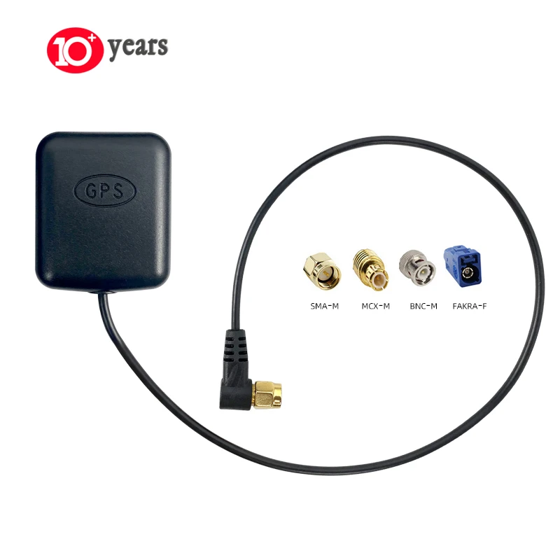 High Gain Long Range GPS Antenna Waterproof Active GPS Antenna MCX Connector