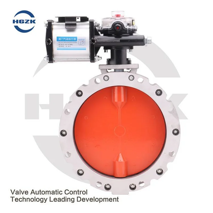 High-Pressure Aluminum Alloy Pneumatic V1FS Single Flange Butterfly Valve V2FS Double Flanges VFS Aluminium Butterfly Valves