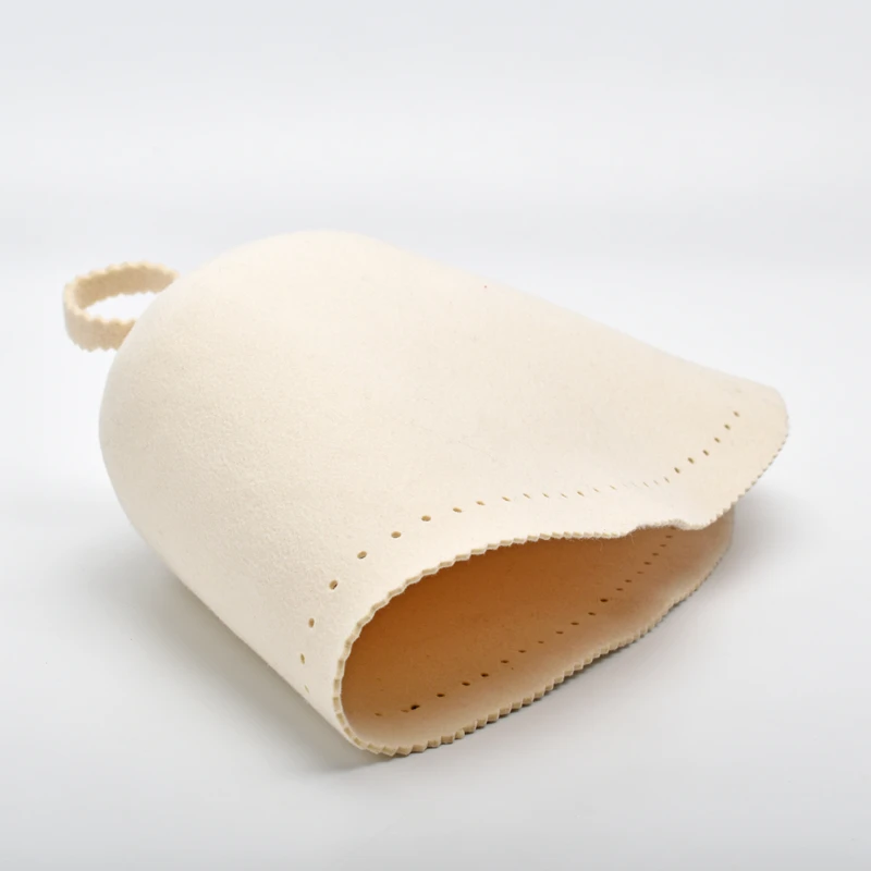 Felt Sauna Hat Moisture-Wicking and Insulating Sauna Accessory Sauna Hat Wool