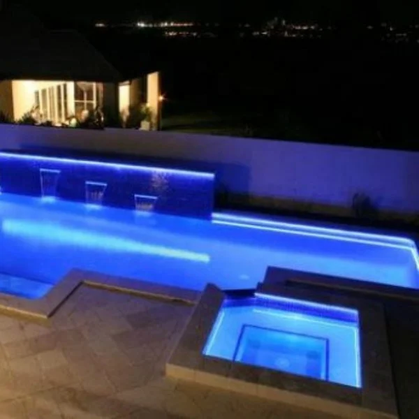 Silicone LED Strip IP68 Waterproof smd 5050 Swimming Pool Under Water LED Light