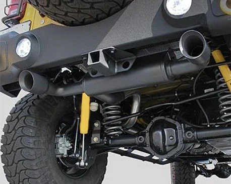 Tiroflx Off Road 4X4 style Black Series Exhaust fit for Jeep wrangler JK 2007-2017