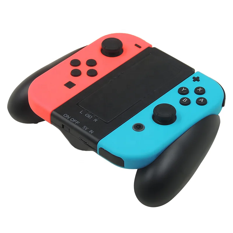 Nitendo Charging Comfort Grip Stand Handle Controller Grips Charger Fit for Switch Joy Con