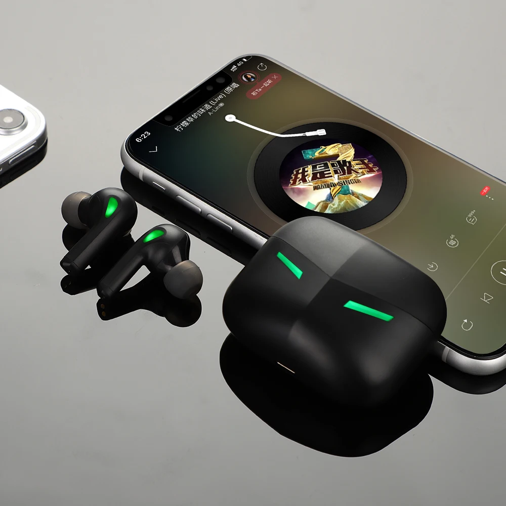 Joyroom JR-TP2 2021 New design true wireless gaming Earbuds for game and music with IPX 5 waterproof