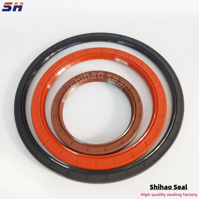Fluorine rubber skeleton oil seal multi-specification O-ring TC rubber ring skeleton oil seal