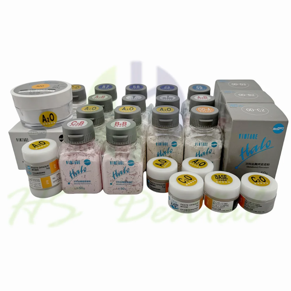 Оригинальная Высококачественная Стоматологическая Поставка Shofu винтажная Halo MP фарфоровая пудра лаборатория расходные материалы shofu порошок