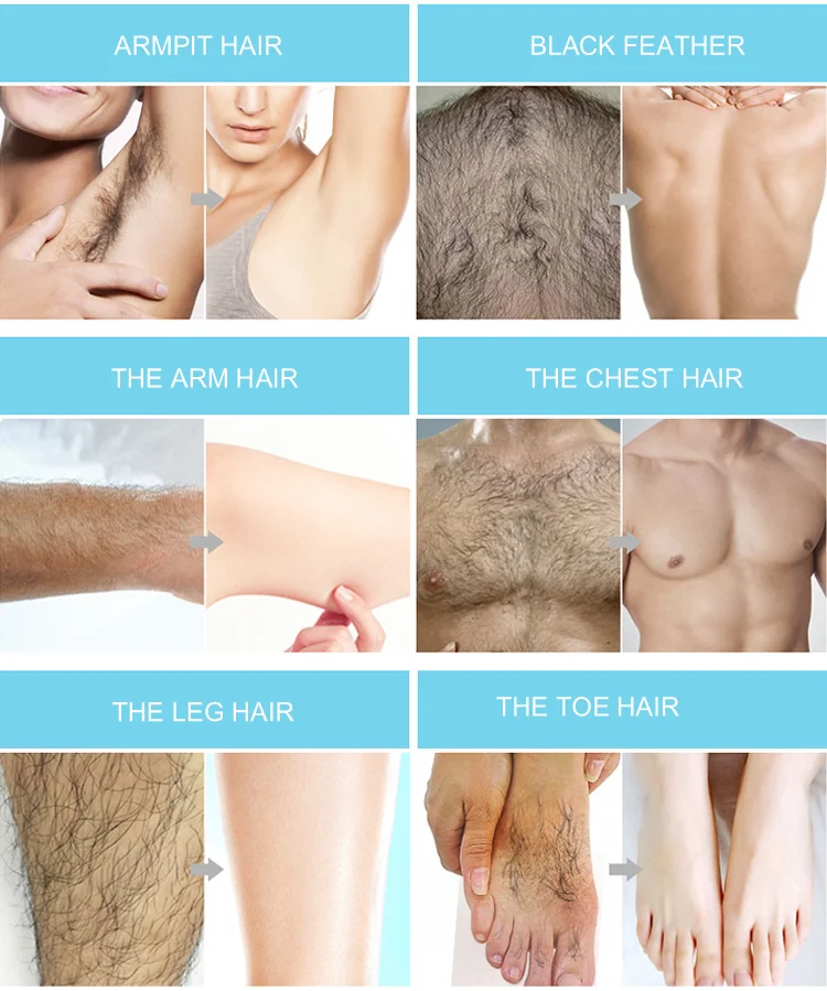 Fast Shipping Unisex Hair Removal Underarm Leg Hair Removal Cream for Men Women   custom   logo   gentle  move  hair