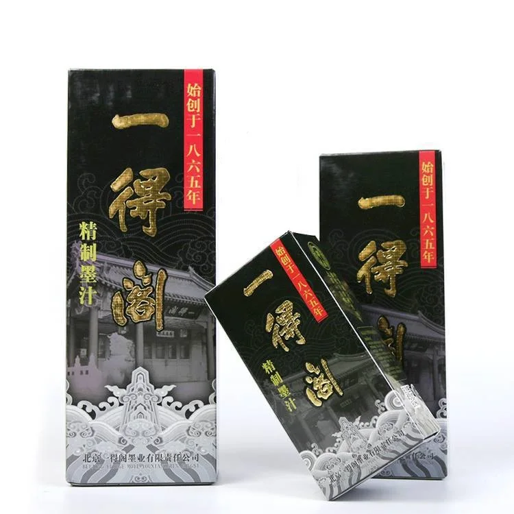 Professional Black Ink 100ml Liquid Ink Calligraphy Ink For Traditional Chinese Calligraphy