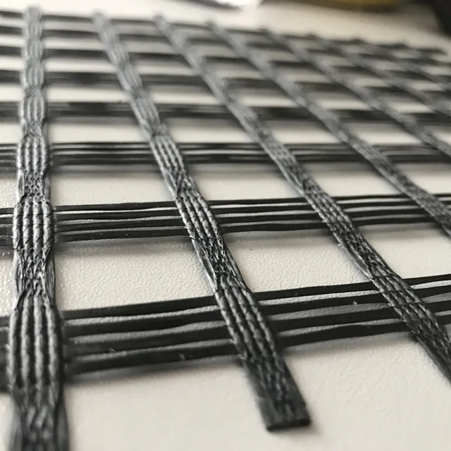 Glass Fiber Biaxial Geogrid for Road Reinforcement