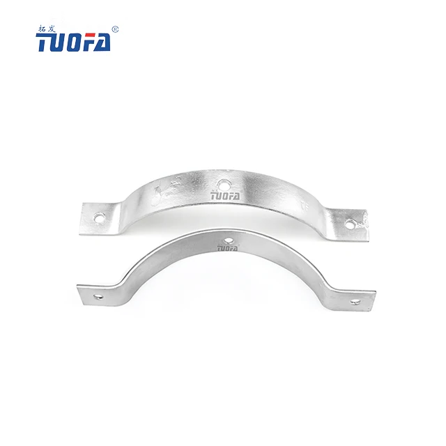 Горячеоцинкованная подвесная линия фитинги столб зажим для железа