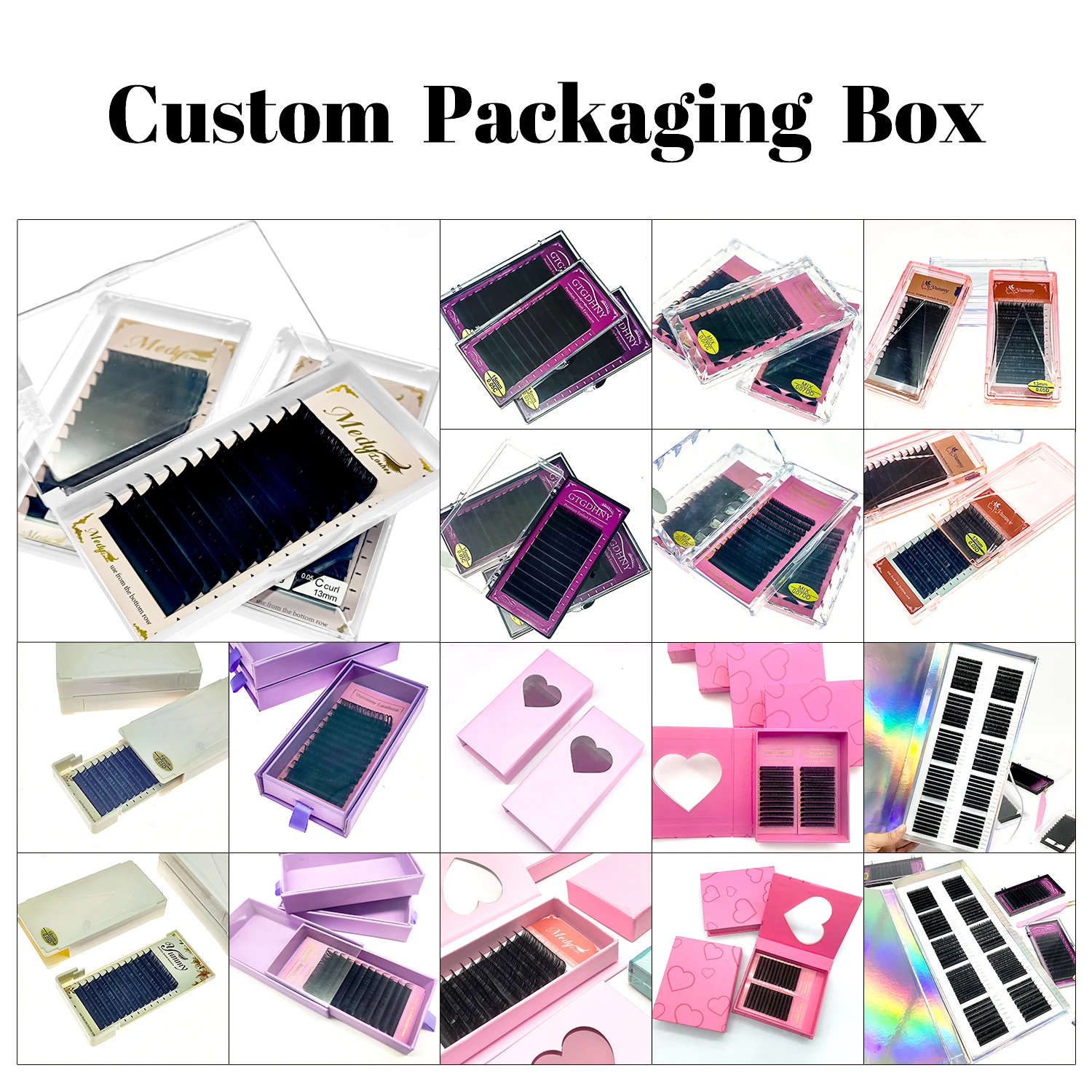 Easy Fan Eyelashes Vendor Mega Volume Fast Fan fanning eyelash extensions 0.03 0.05 0.07 cashmere matte Volume eyelashes