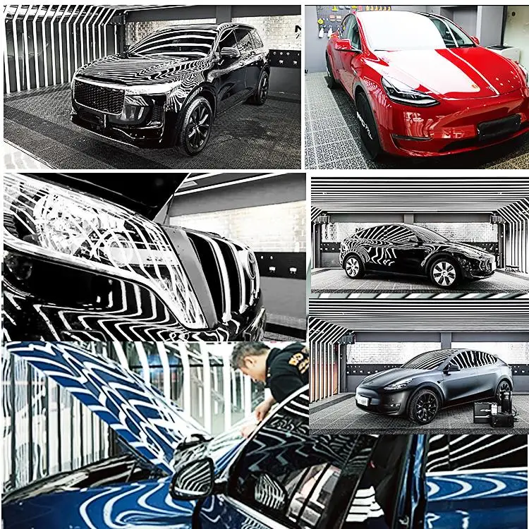 NKODA Glossy Self Adhesive Wrap Vehicle Auto-repaired polyurethane Car Body manufacturer Clear Paint Protection TPU PPF Film