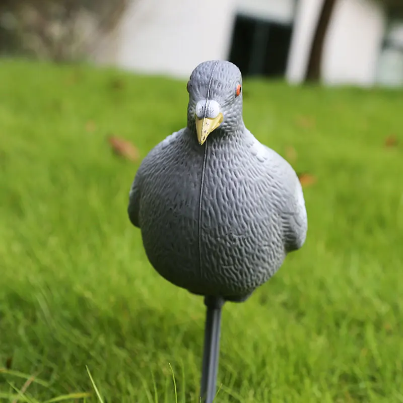 30*11.5*12 Acceptable Sustainable Birds pigeon PE Solar Eagle Decoy Bird Sacre for Animal Control