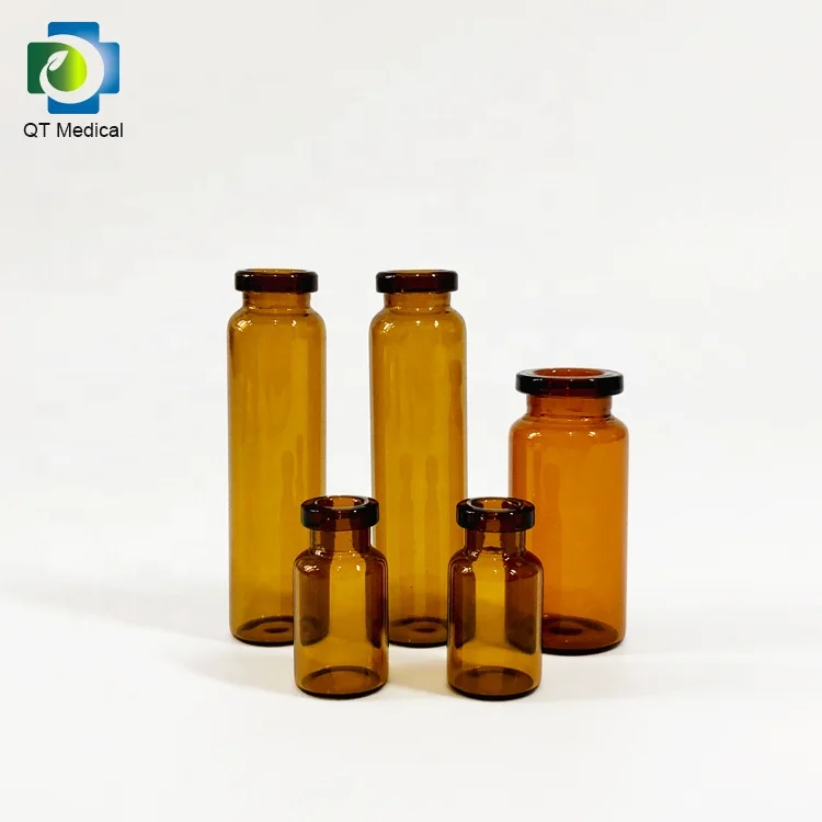 Стеклянная бутылка флакон для Pharma