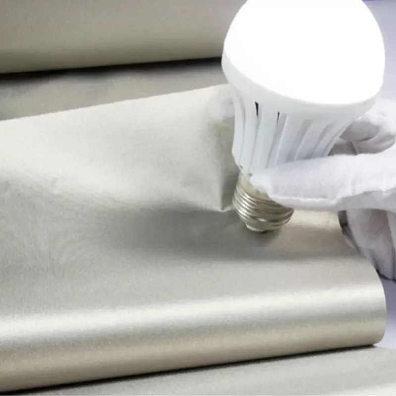 Earth Grounding Faraday Conductive Anti-Radiation EMF RF RFID Shielding Fabric.