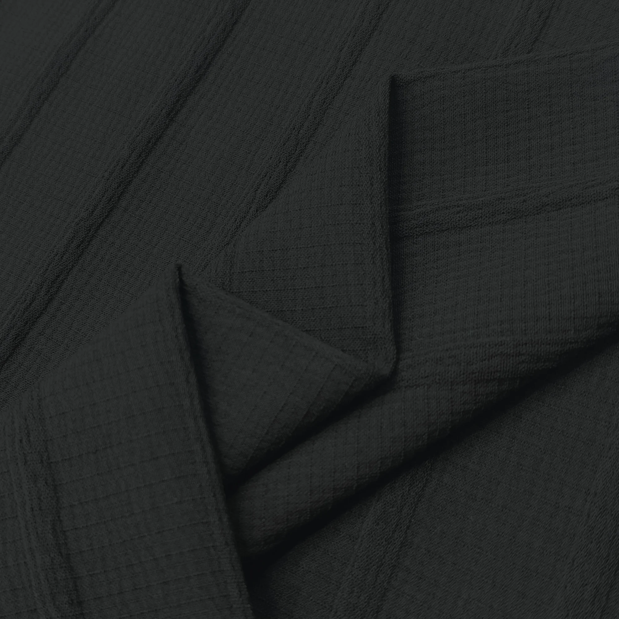 abaya black strip jacquard stretch antistatic fabric soft fabric for men