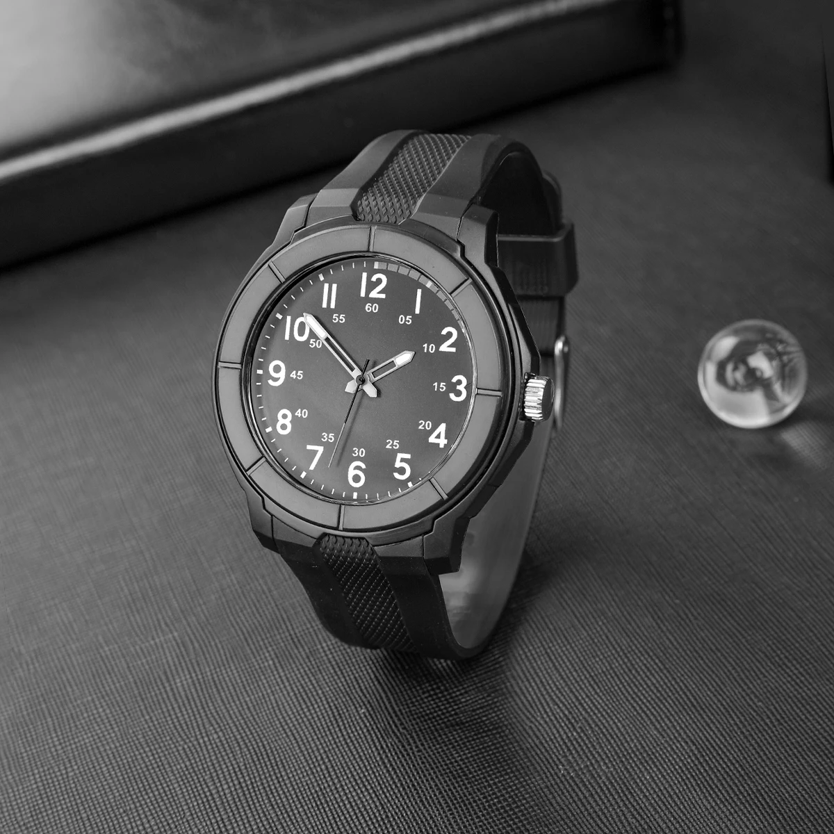 Новое поступление модные мужские водонепроницаемые спортивные аналоговые кварцевые часы для подростков 30 м