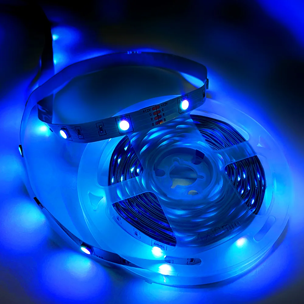 Adjustable Brightness Smart Kitchen RGB LED Strip Lights Wifi Connectivity for Under Cabinet Lighting