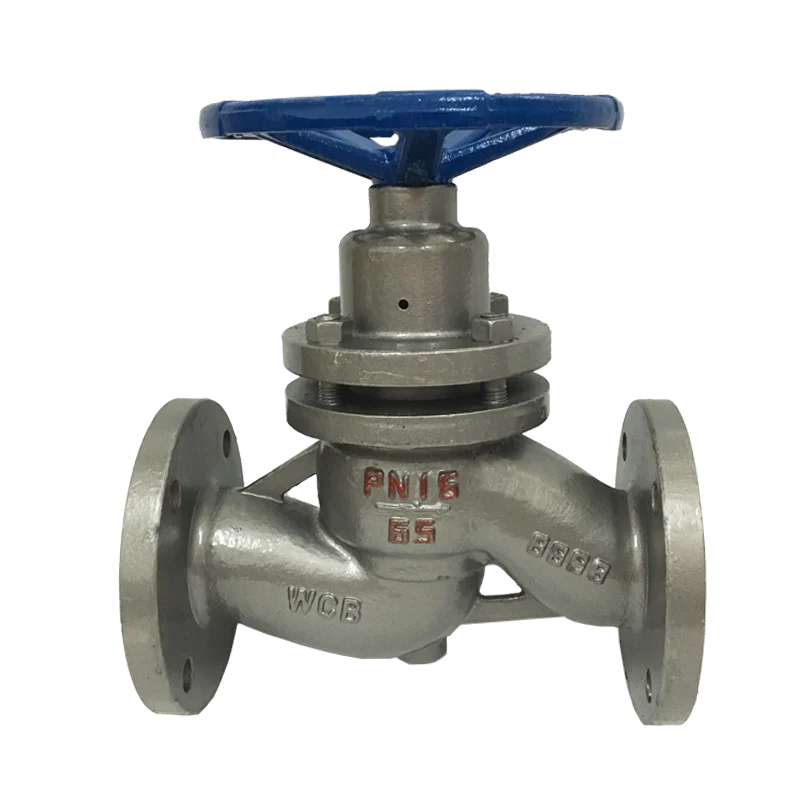 China Factory-Made Cast Steel Plunger Valve High-Temperature Resistant Manual Plunger Stop Valve U41SM-16C Boiler Blowdown OEM