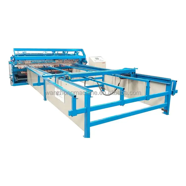 2023 New Type High Quality Fully Automatic CNC Galvanized Electric Welded Iron Wire Mesh Fence Panel Machine Wire Diameter 2-4mm