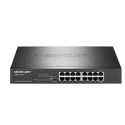 ForMercury SG116D Pro 16 port network switch gigabit power over ethernet enterprise switches splitter