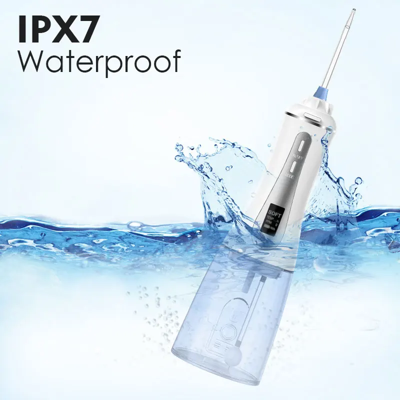 Bad Removal Electric Cordless Oral Care Irrigator USB Rechargeable Portable Dental Water Flosser