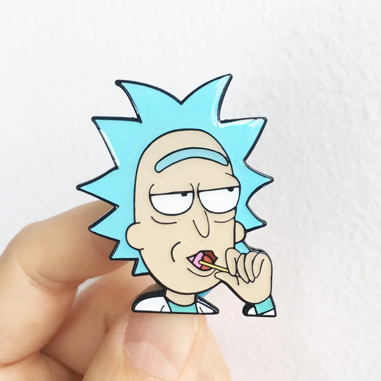 OMG wholesale custom personal cartoon SpongeBob design soft enamel pins with epoxy