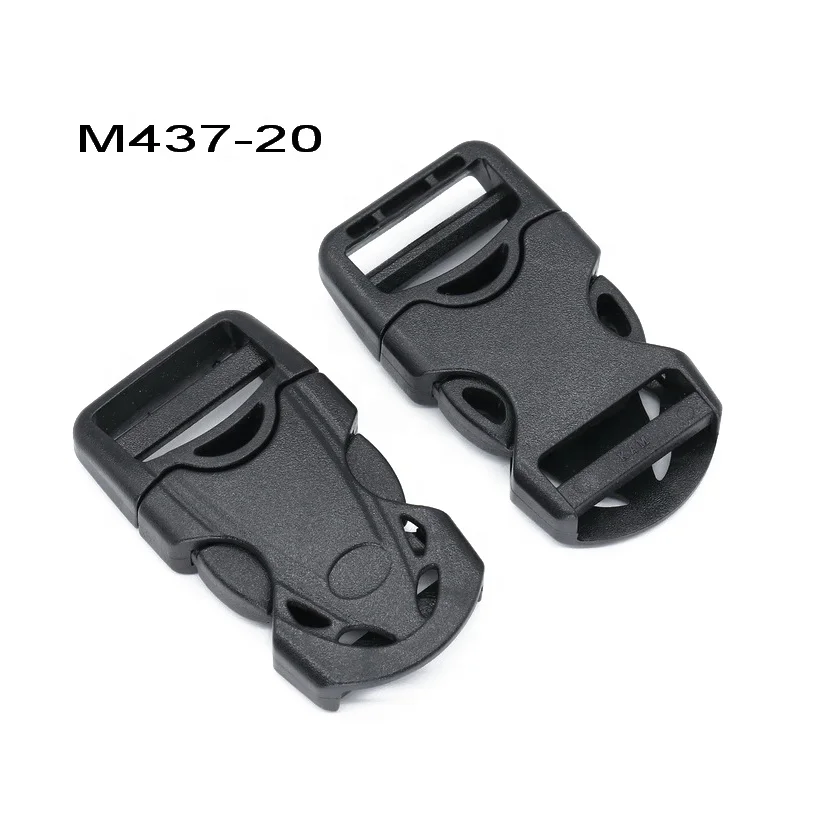 3/4 Inch Curved Contoured Paracord Bracelet Clips Plastic Quick Side Release Buckles for Paracord Bracelets Clasps Masks