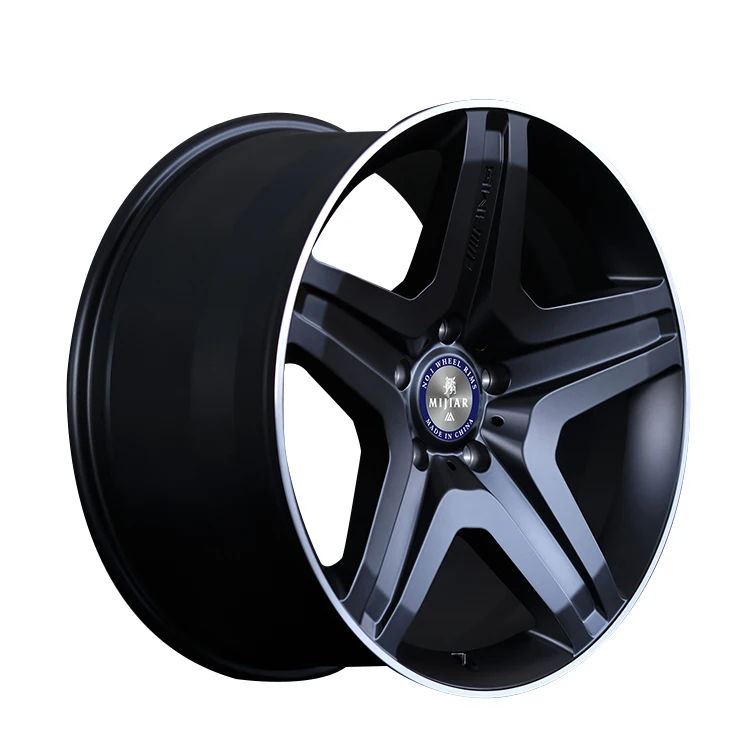 WRS302 Custom Black Spinner Star 20 Inch Auto Wheels 5 Holes Alloy Wheel Rims For Maybach Benz AMG
