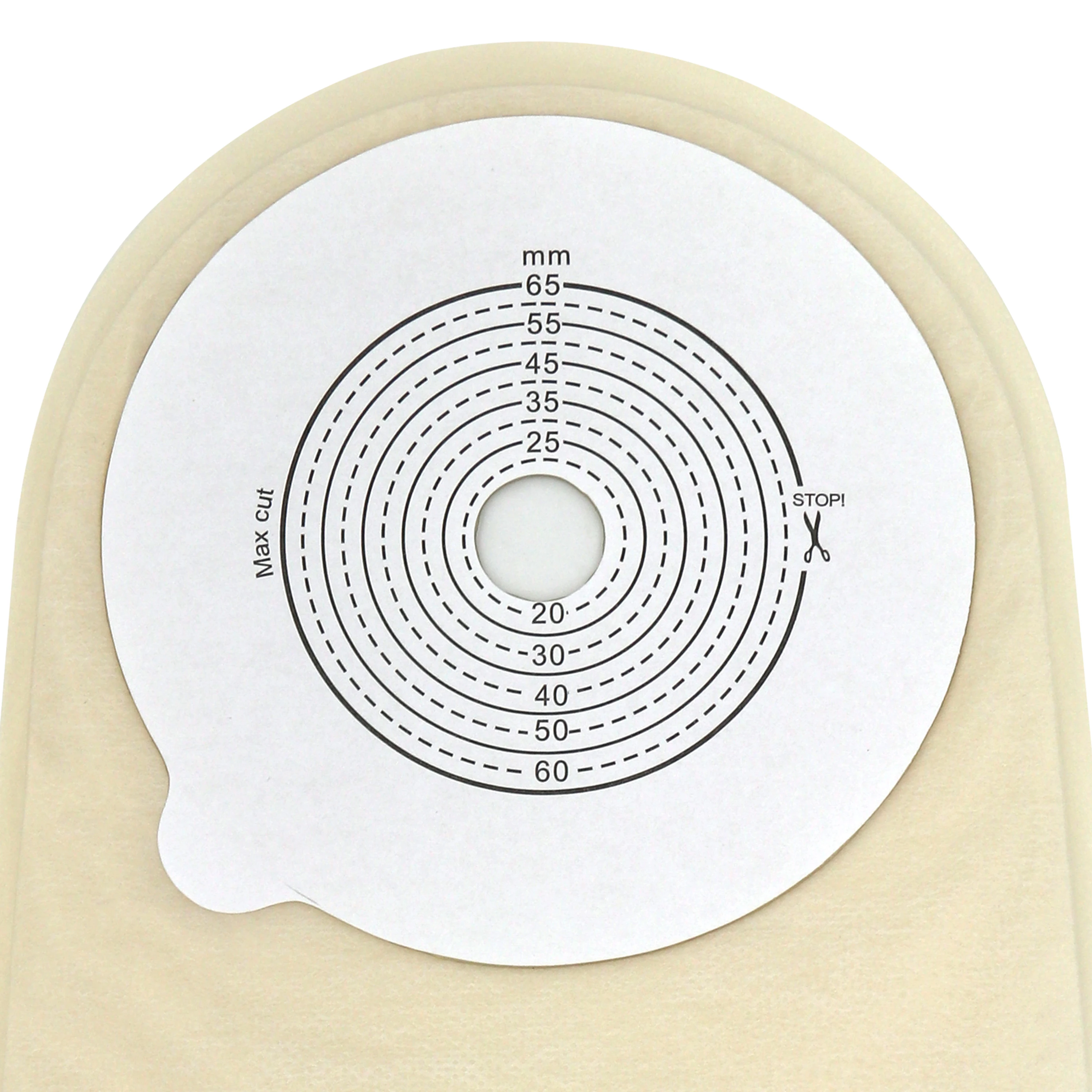 Transparent One Piece Ostomy Colostomy Bag Ostomy Pouch System Medical Disposables Colostomy Bag