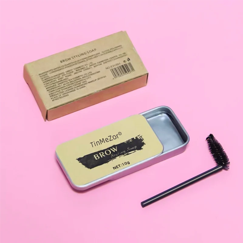 Mini The Brow Effect Soap Growth Honey Tinted Strong Private Label Eyebrow Soap Brow Freeze Gel Custom Makeup
